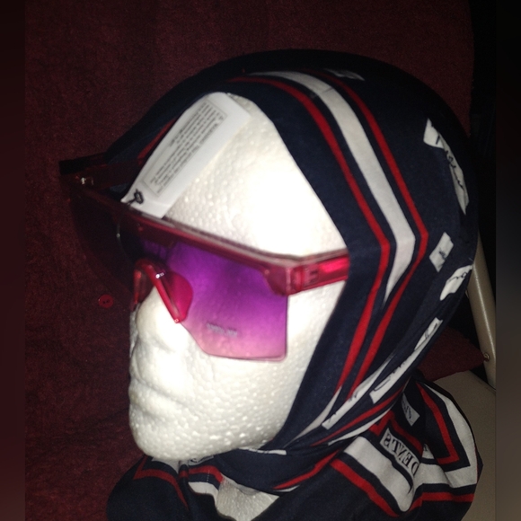 "Citi Trends" Eye Wear Red Transparent Sunglasses - Picture 7 of 12